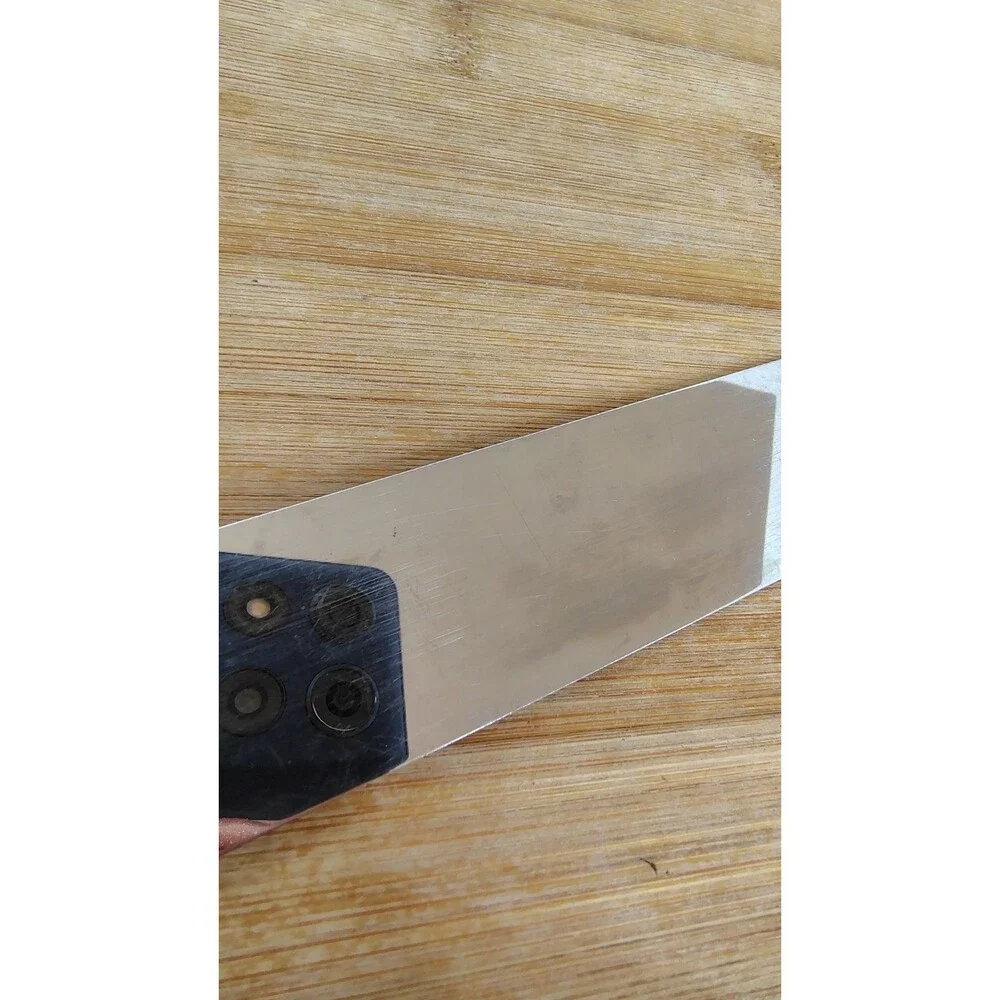 Vintage Androck stainless steel Frosting Spreader White With Hearts